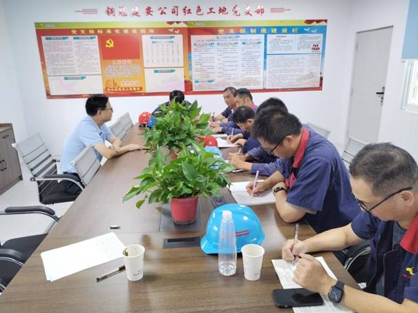 公司開展第三季度安全、環(huán)保、消防綜合檢查 